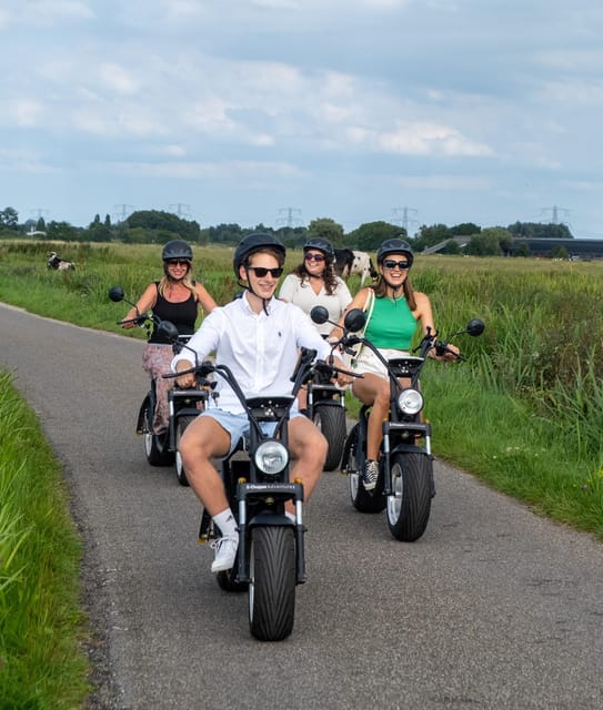 Gouda: Wonderful 3 Hours E-Chopper Tour