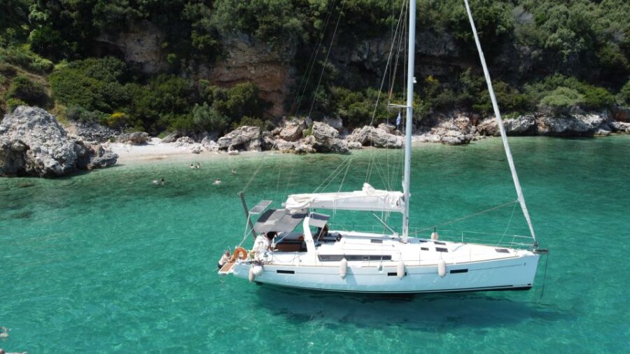 Gouvia: Corfu Island Sailing Trip With Lunch and Soft Drinks
