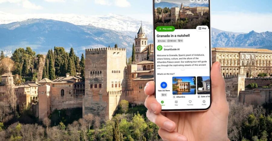Granada in a Nutshell a Self-Guided Audio Tour in English