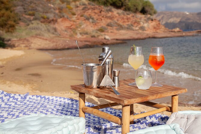Greek Cocktails and Sunset