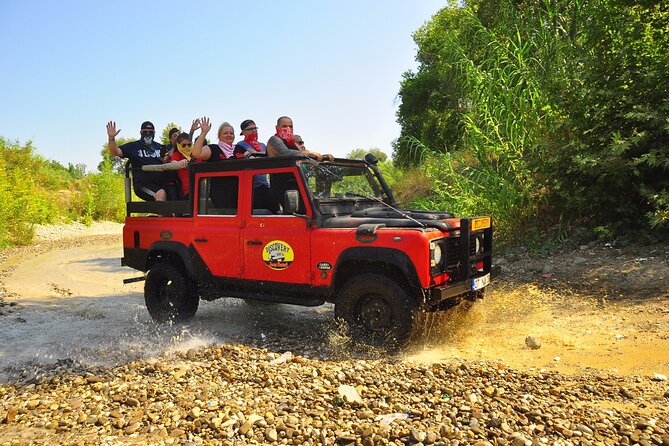 Green Canyon: Side Jeep Safari With Lunch & Waterfall & Boat Trip