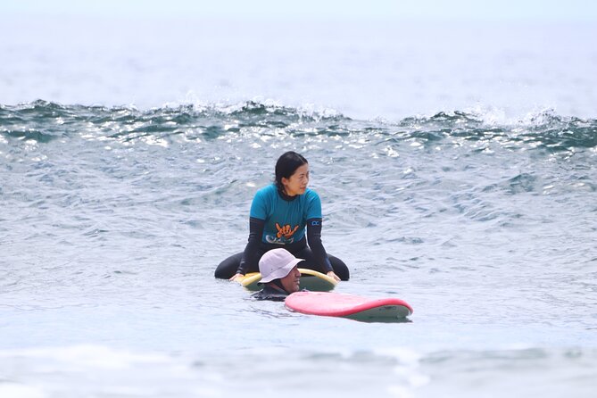 Group Surf Class in Playa De Las Americas With Photographs