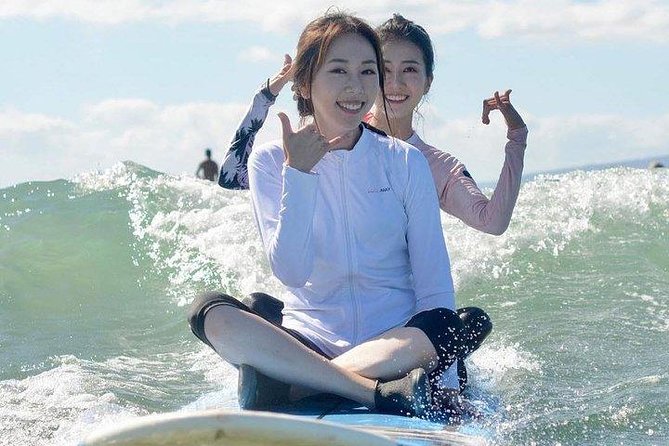 Group Surf Lesson for Beginners in Kihei at Kalama Park