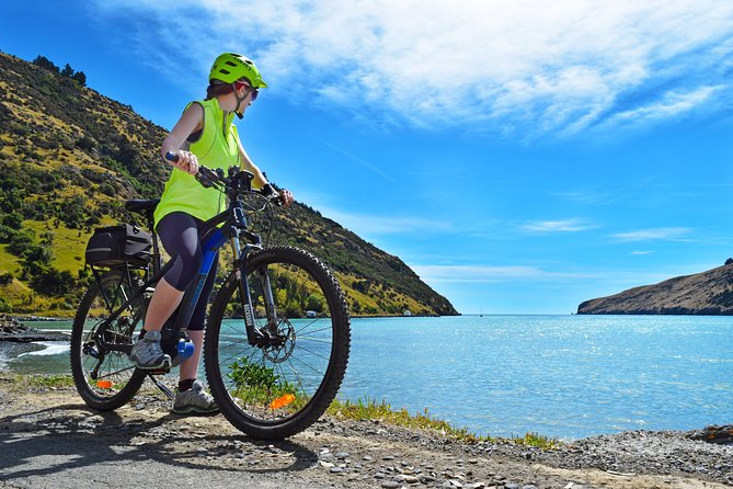 Guided Electric Mountain Bike & Sea Kayak Tour in Akaroa