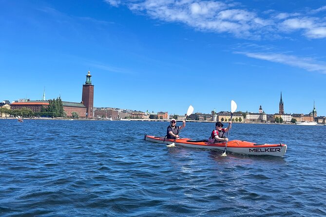 Guided Kayak Tour in Central Stockholm