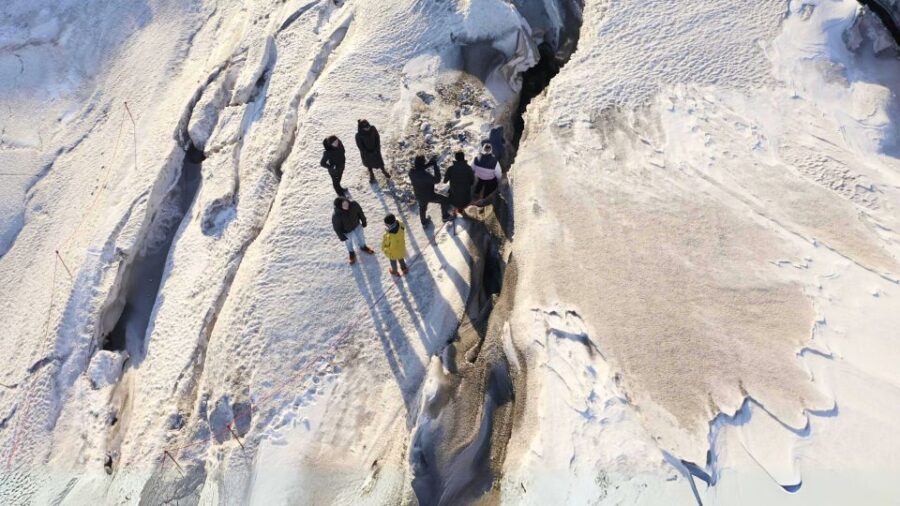 Gullfoss: Ice Cave and Glacier Tour in Glacier Monster Truck