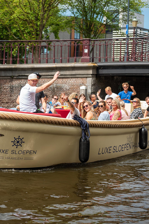 Haarlem: Canal Tour and Windmill De Adriaan Entry Ticket