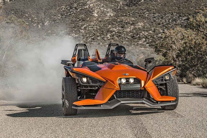 Half-Day (4 Hour) Polaris Slingshot Rental for up to TWO People