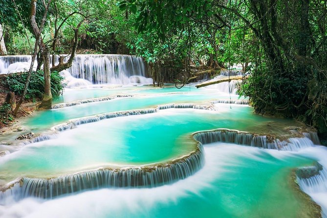Half Day Kuang Si Waterfalls and Hmong Village - Kuang Si Waterfalls Overview