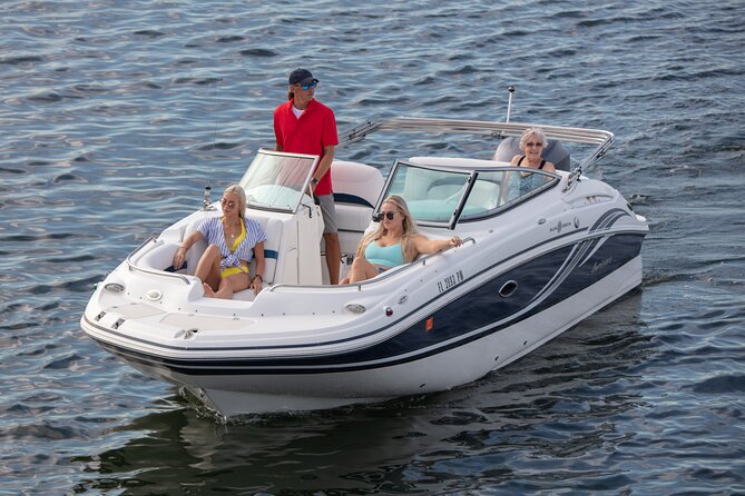 Half-Day Private Boating On Blue Hurricane - Clearwater Beach - Dolphin Watching