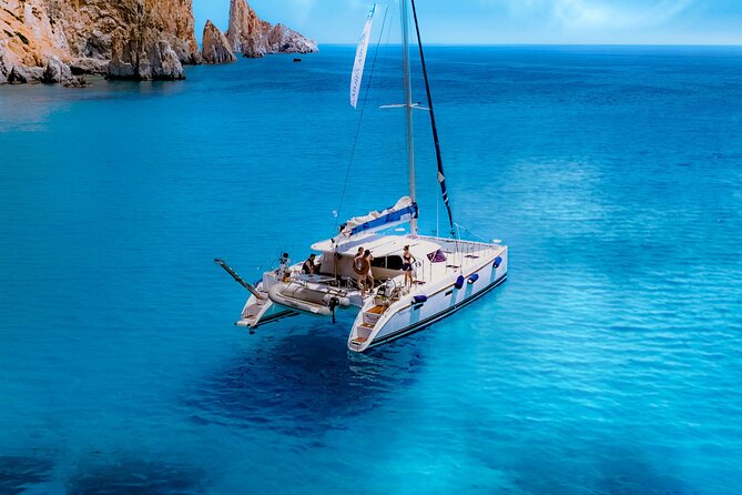 Half-Day PRIVATE Morning Cruise Catamaran to Kleftiko With Lunch