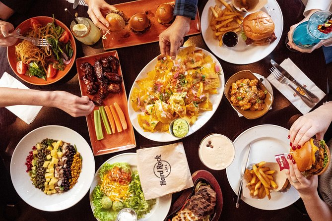 Hard Rock Cafe Vienna With Set Menu for Lunch or Dinner - Included in the Experience