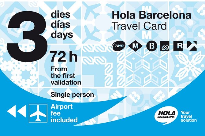 Hello Barcelona Travel Card - Overview of Hola Barcelona Travel Card