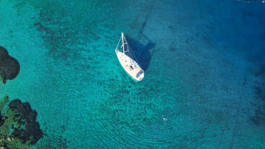Heraklion: Dia Island Private Sailing Cruise With Full Meal