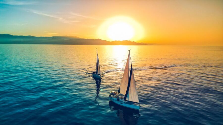 Heraklion: Dia Island Sailboat Cruise With Swimming and Meal