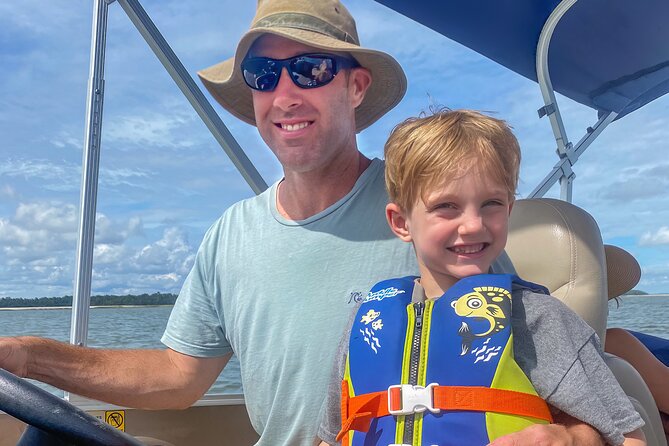 Hilton Head Luxury Pontoon Rental for 2 to 8-hours