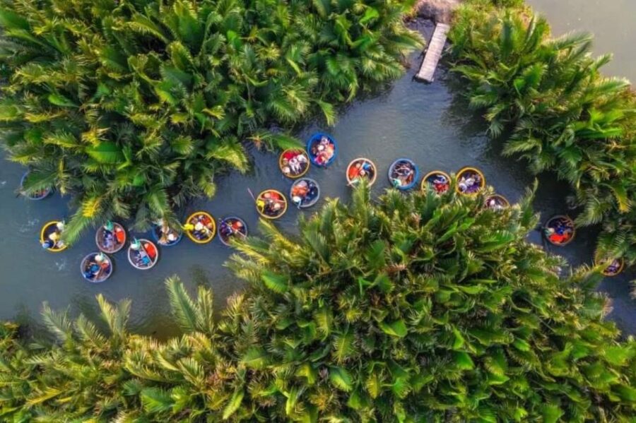 Hoi An: Coconut Forest Basket Boat Ride