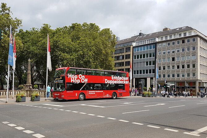 Hop-On Hop-Off Tour in Düsseldorf in a Double-Decker Bus