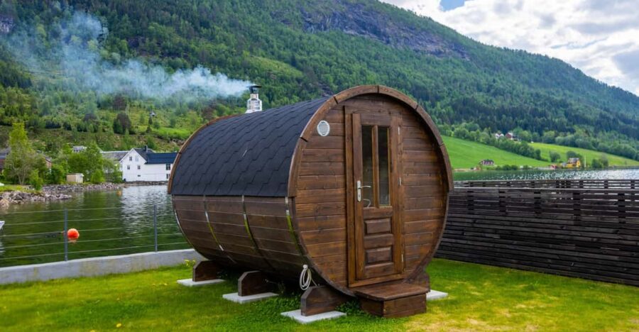 Hornindal: Sauna on the Edge of the Deepest Lake in Europe