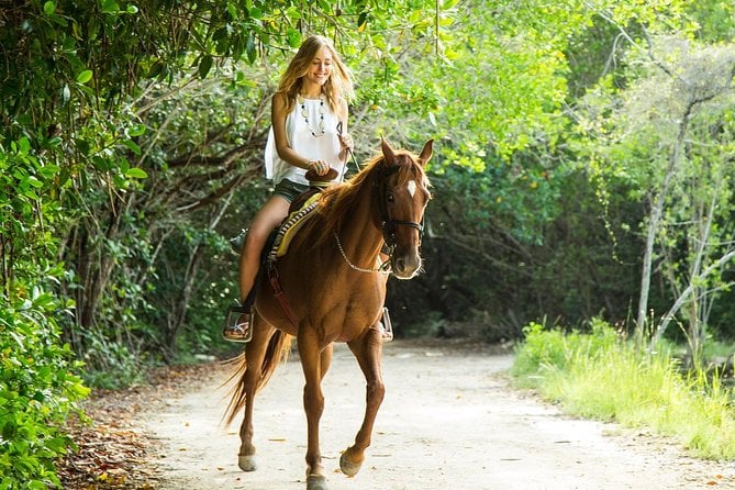 Horseback Riding + ATV + Cenote + Zip-Line From Cancun and Playa Del Carmen