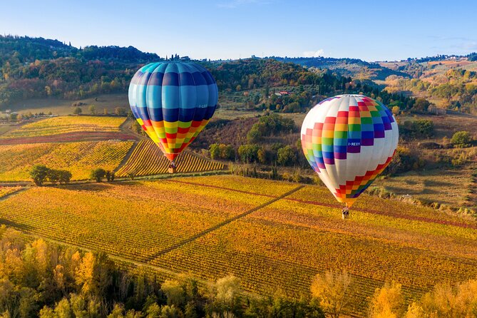 Hot Air Balloon Flight in Tuscany From Chianti Area