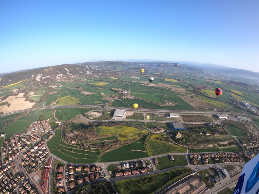 HOT AIR BALLOON RIDE NEAR FROM BARCELONA