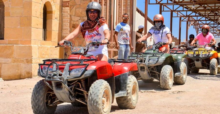 Hurghada: Morning Quad Bike Tour, Camel Ride and Transfer