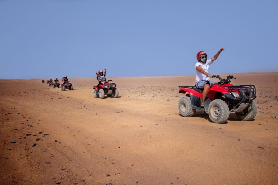 Hurghada: Sunset Quad Bike, Camel W/ Opt Stargazing and BBQ