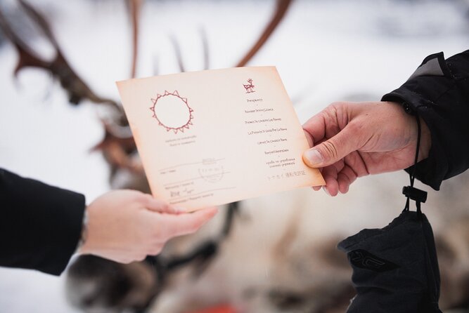 Husky and Reindeer Farm Visit With Snowmobiling