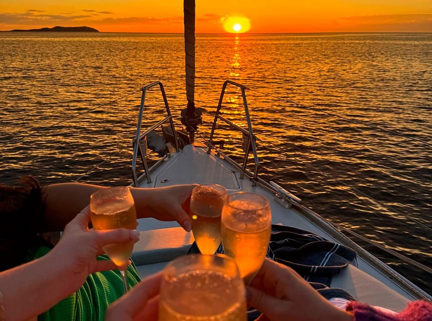 Ibiza: Sunset Boat Trip With Appetizers, Only up to 6 Guests