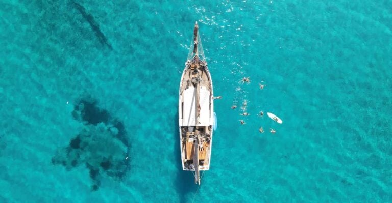 Ibiza Wooden Sail Boat Trip to Formentera