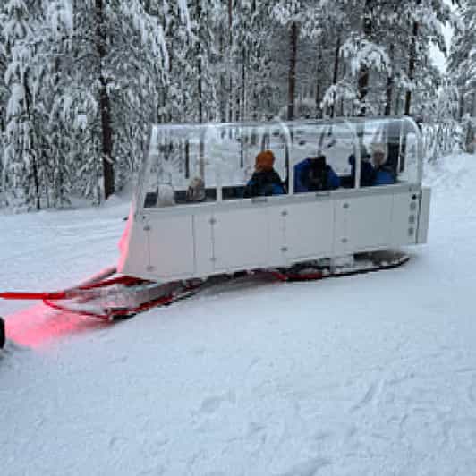 INARI : Northern Lights Safari With Heated Snowmobile Sleigh