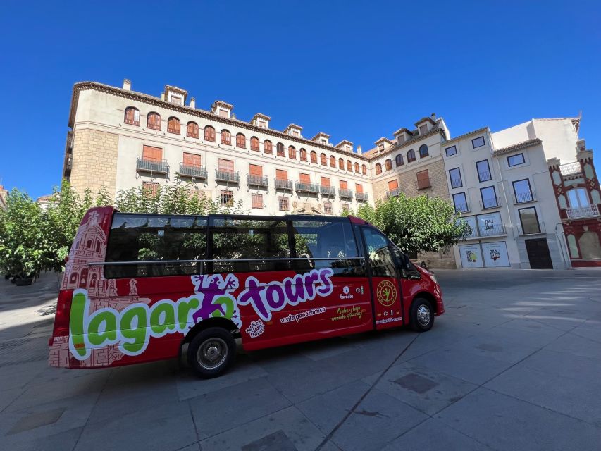 Jaén: Hop-On / Off Sightseeing Bus Tour + Olive Oil Tasting