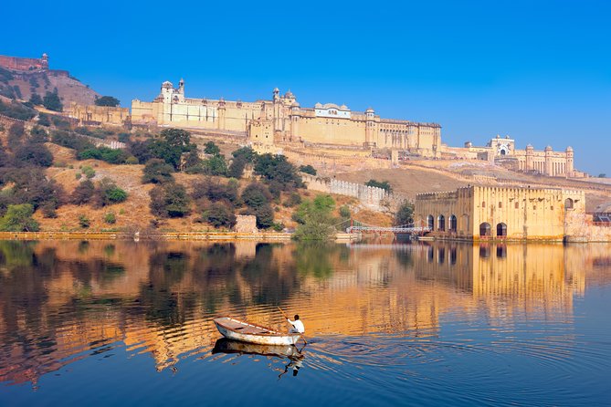 Jaipur Amer Fort, Jal Mahal & Stepwell Private Half-Day Tour - Tour Overview