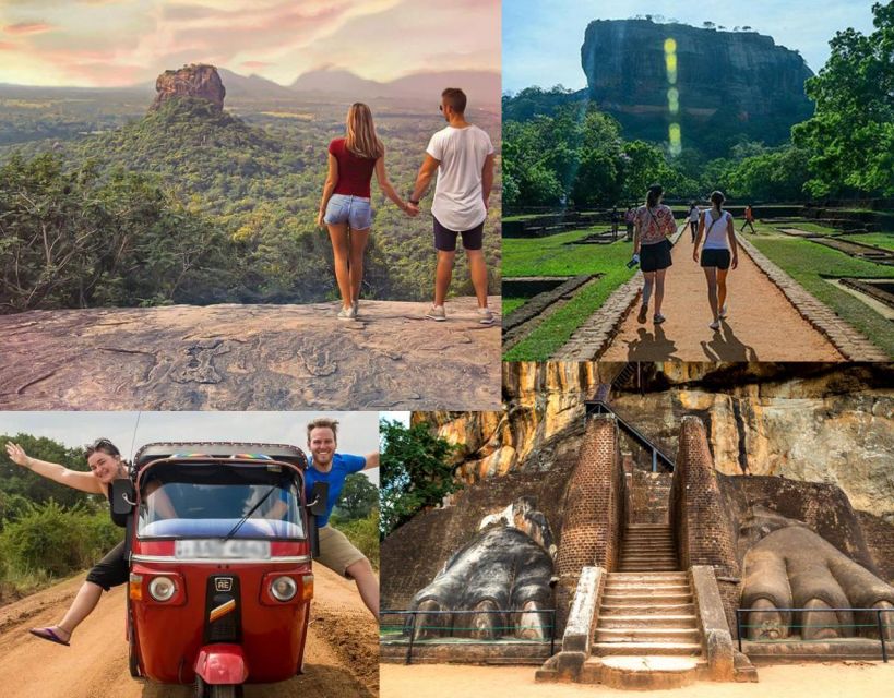 Kandy:Sigiriya Fortress & Cave Temple All-Inclusive Tuk Tour