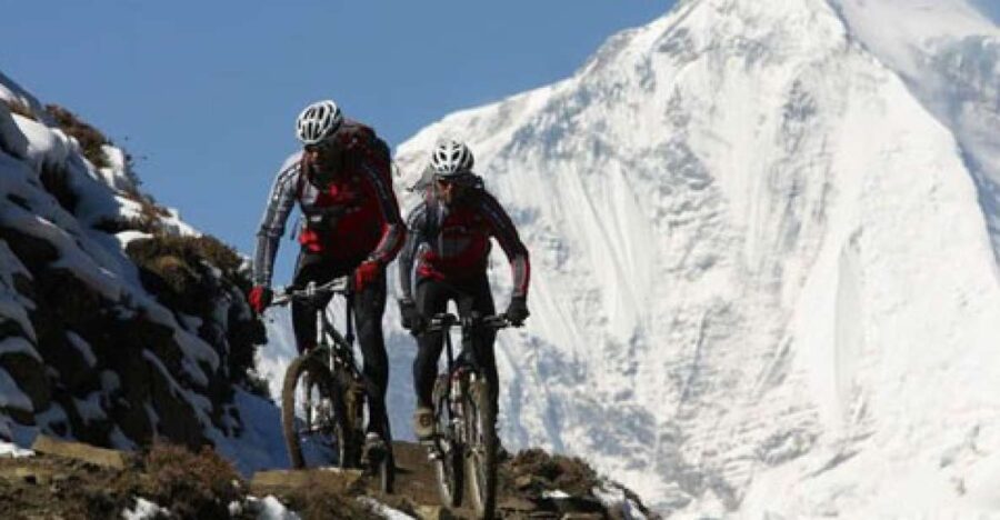 Kathmandu and Surrounding Full-Day Mountain Biking Tour - Experience and Itinerary