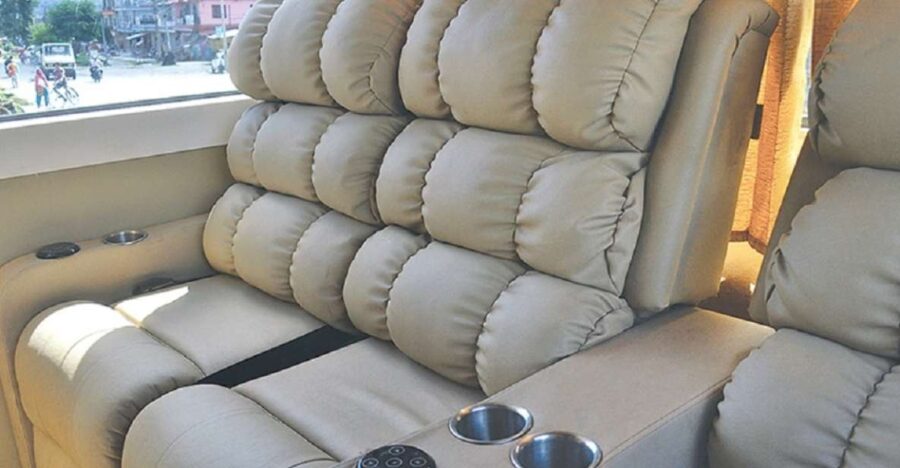 Kathmandu to Pokhara: Luxury Sofa Bus Transfer - Service Overview