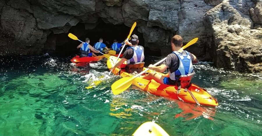 Kayak Through the Caves and Cliffs of Mogan