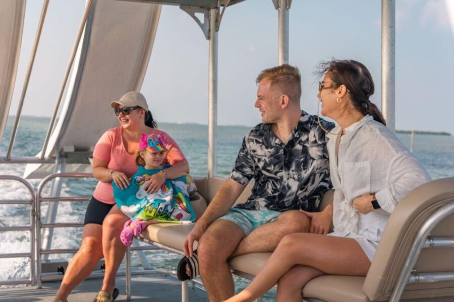 Key West: Double Decker Pontoon Boat