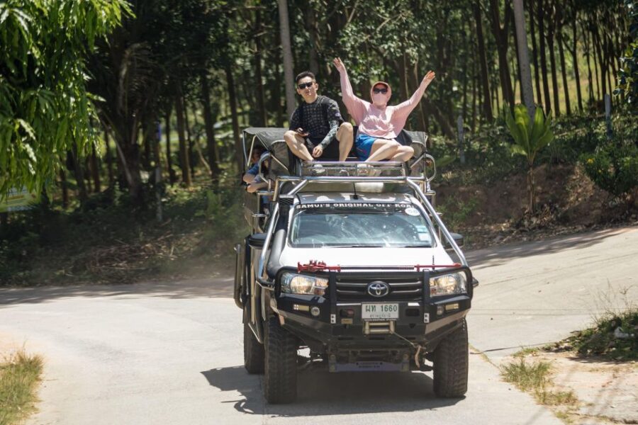 Koh Samui 4WD Safari Full-Day Trip Lunch Included