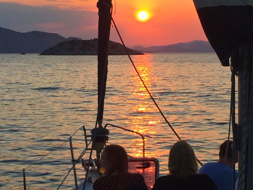Kos: Sunset Sailing Cruise With Snacks and Drinks