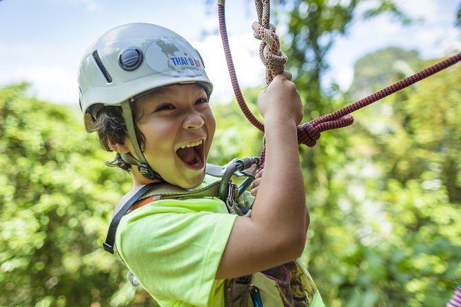 Krabi 2-Hour Zipline Adventure