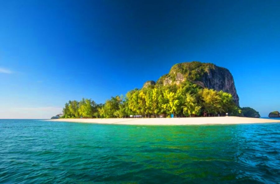 Krabi: 4 Islands Sunset Longtail Boat Tour With BBQ Dinner