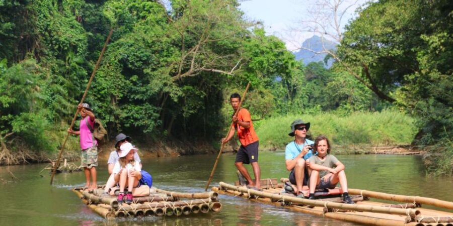 Krabi: Khao Sok Elephant Sanctuary, Rafting Tour, and Lunch