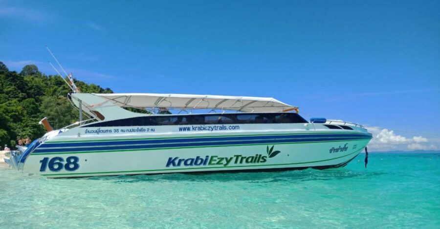 Krabi: Phi Phi Early Bird & 4 Islands Day Tour by Speedboat