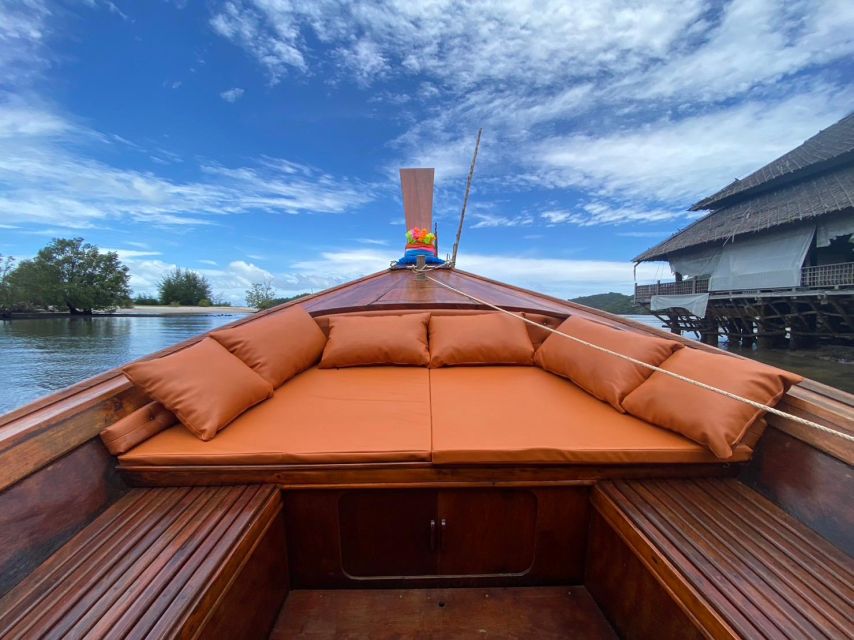 Krabi: Private Luxury Long-Tail Boat Tour to Hong Island