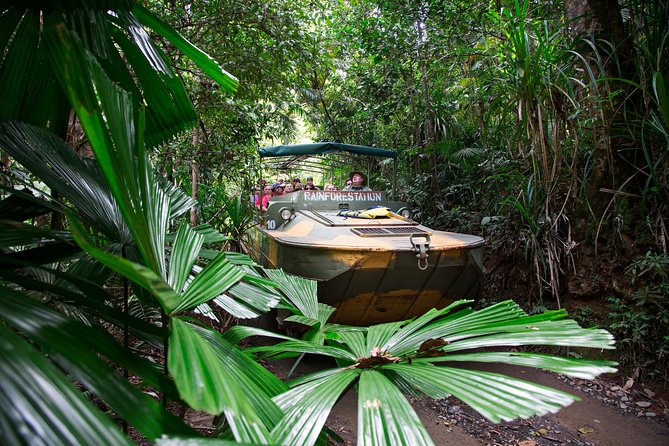 Kuranda Village, Army Duck Tour With Train and Skyrail (Kdb) - Overview of the Tour