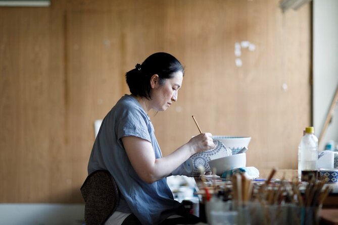 Kutani Ware Ceramics Tour at Isokichi Shinko Kiln