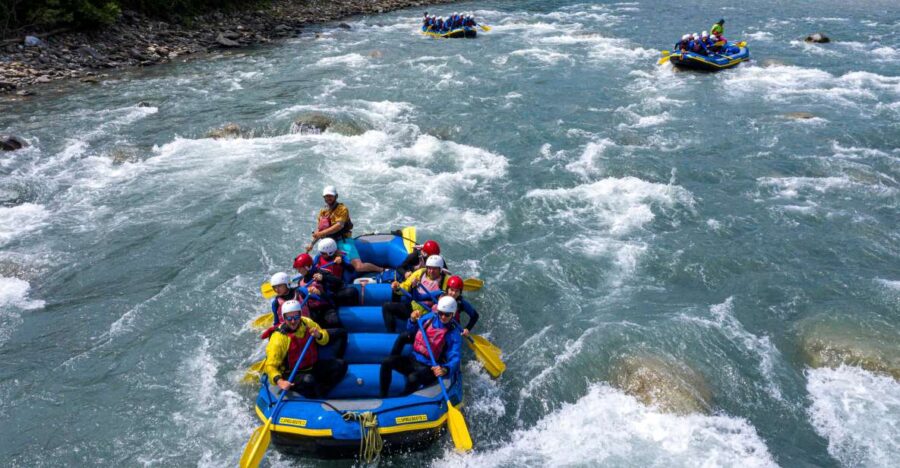 Laax, Flims, Ilanz: Vorderrhein Rafting (Half Day)