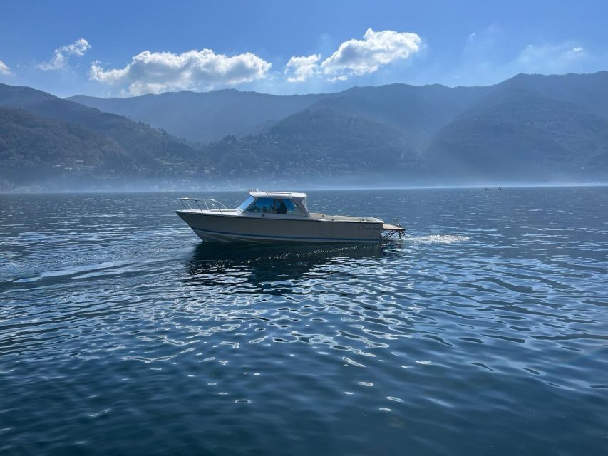 Lake Como: 1 Hour Private Boat Tour - Tour Overview